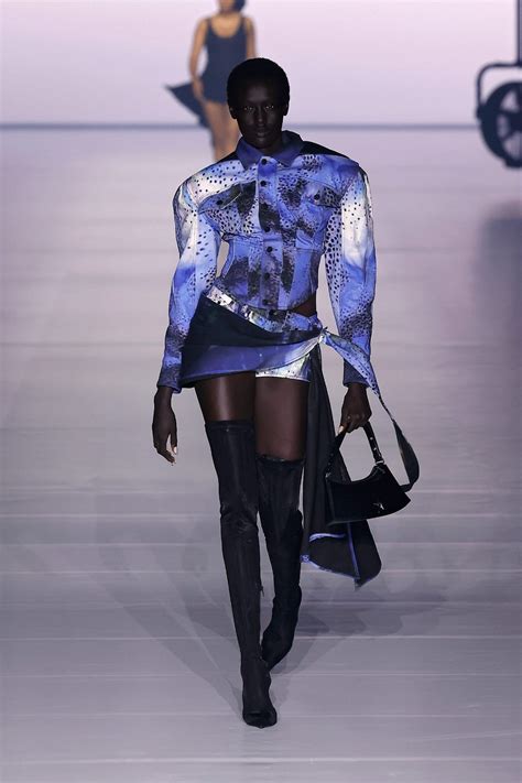 Mugler Fashion Show Runway Ready To Wear Spring Summer 2024 Paris