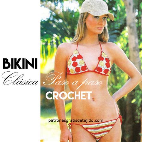 Cómo tejer una Bikini Clásica Paso a Paso Crochet