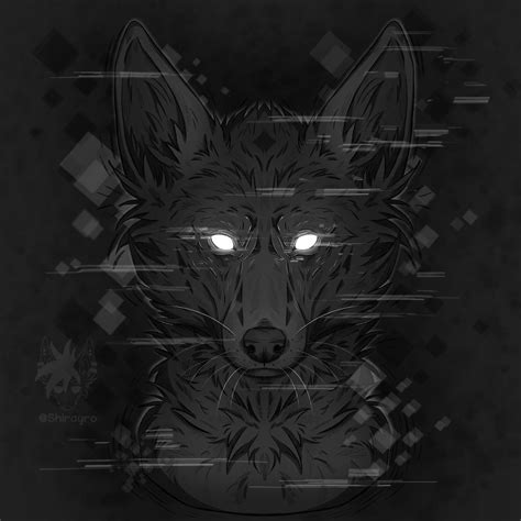 Wolf Glitch By Shirayro On Deviantart