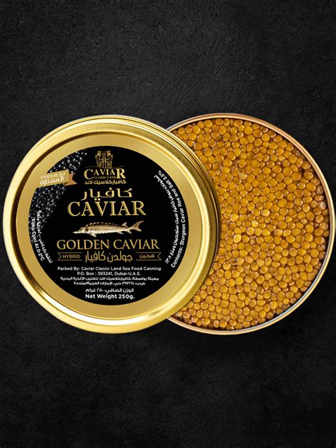 Golden Caviar Caviar Classic Land Seafood Company