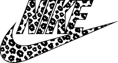 Leopard Nikes Logo Diy Prints