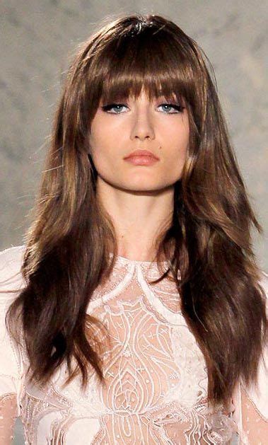 Emilio Pucci Bangs Hair Cabello Hair Hair Beauty Hair Color Dark