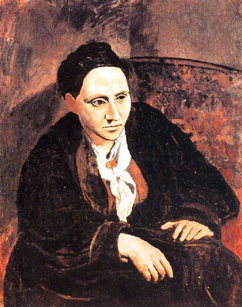 Pablo Picasso Portrait De Gertrude Stein Can You See Anything