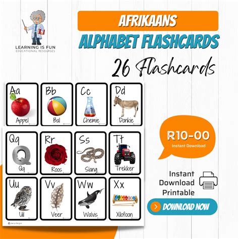 Printable Alphabet In Afrikaans Printable Lab