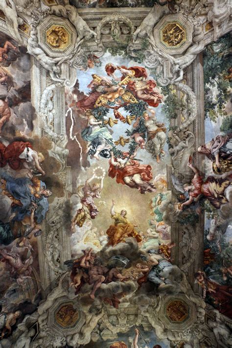 Italië Baroque Art Ceiling Painting Classic Art