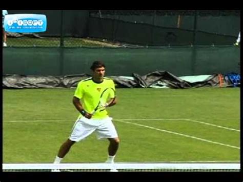 His game plan is built around his forehand. Roger Federer Forehand Volley Slow Motion - YouTube