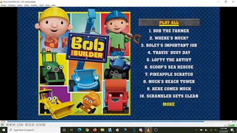 Bob The Builder The Can Do Crew Pack Dvd Menu Walkthrough Youtube