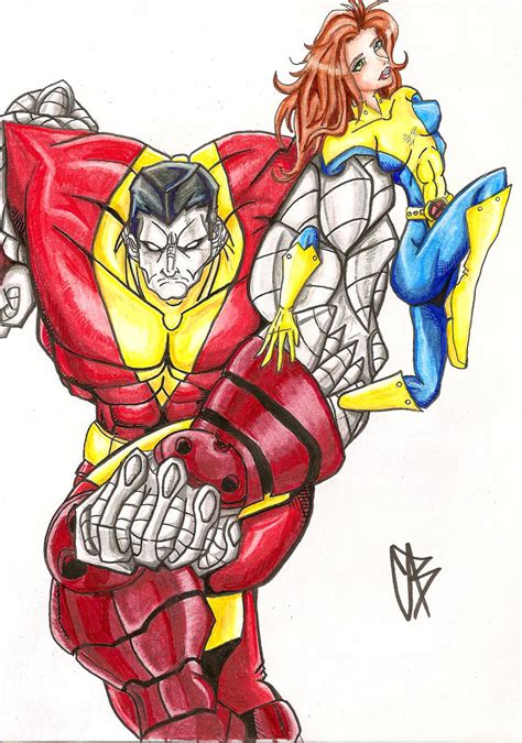 X Lovers Colossus And Shadowcat By Blix007 On Deviantart