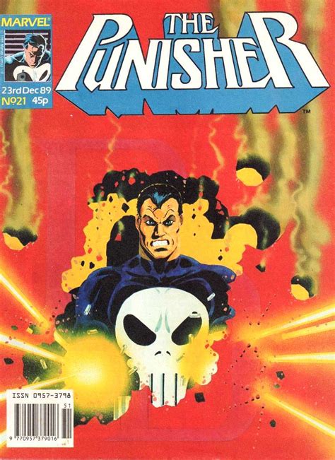 Punisher Magazine Uk 21 Punisher Comics
