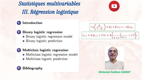 Statistiques Multivariables R Gression Logistique Binaire