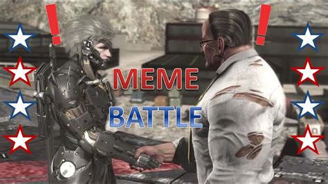 A page for describing memes: Senator Armstrong Vs Raiden - Ultimate MEME BATTLE ! - Metal Gear Rising - YouTube