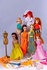 1960-70s Mattel Barbie and Friends Dolls Lot of 7