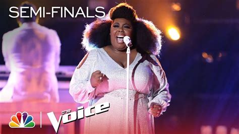 The Voice 2018 Kyla Jade Semi Finals Let It Be Youtube