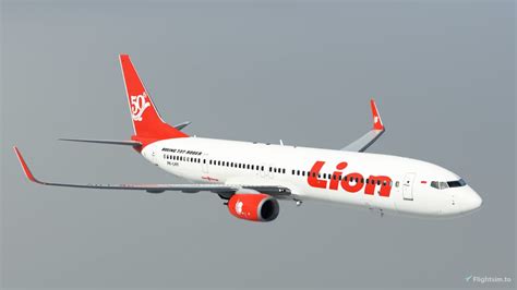 Lion Air 50th Boeing 737 900er Cs Pk Lhy Microsoft Flight Simulator