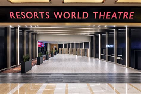 Resorts World Theatre Int Design