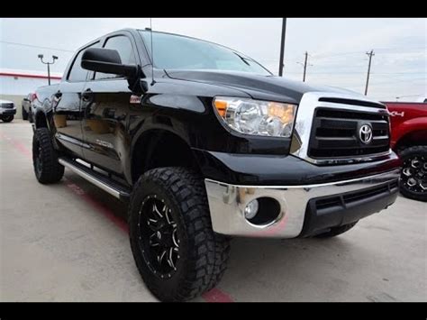 Selling a 2015 toyota tundra platinum 4x4 5.7l iforce, this truck is in amazing condition, beautiful interior with tons of options including diamond stitched black leather. 2012 Toyota Tundra CrewMax 5.7L iForce V8 Lifted Truck - YouTube