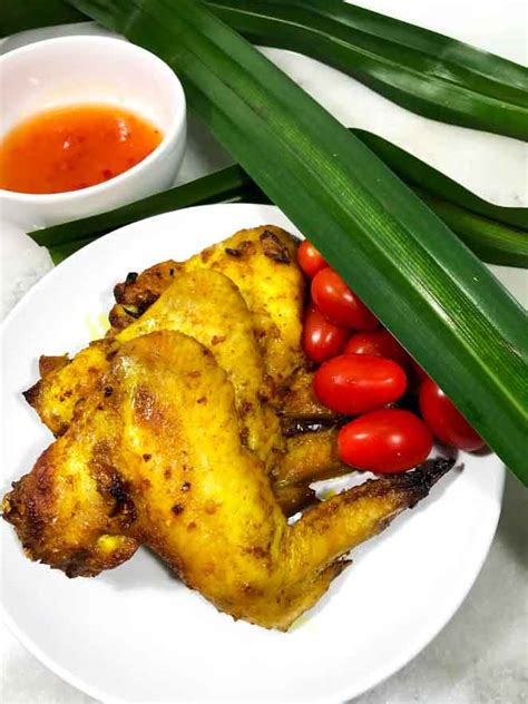 Spicy Pandan Leaf Chicken Wings Healthy Thai Recipes