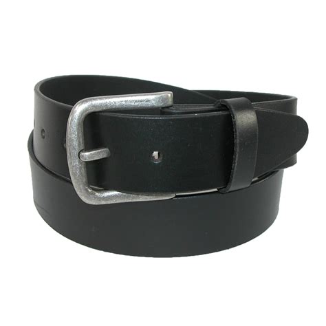 New Ctm Mens Leather Removable Buckle Bridle Belt Ebay