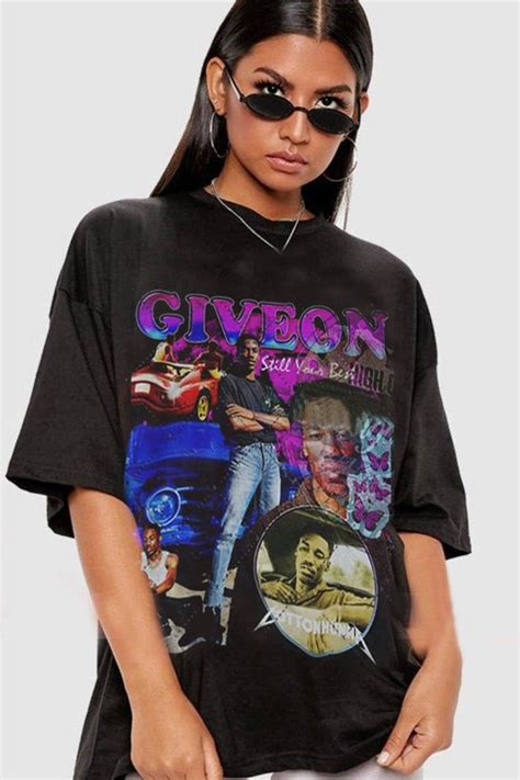 Giveon Vintage T Shirt S Vintage Bootleg Rap Tee Shirt Old Etsy