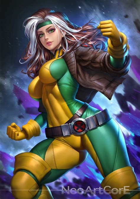 Rogue By Neoartcore On Deviantart Marvel Girls Rogues Comics Girls