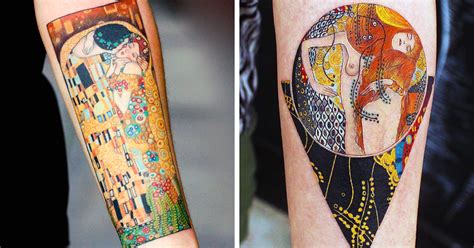 Death comes to everyone—peasant, priest, or prince. 10 Gustav Klimt Tattoos For Art Lovers