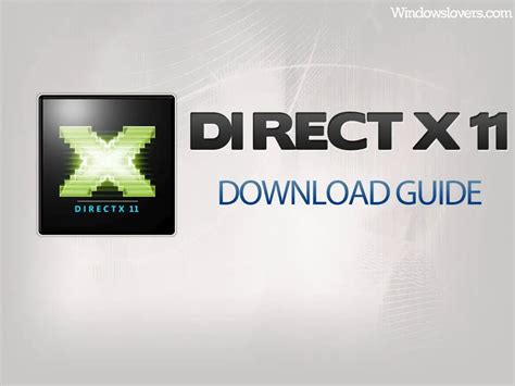 Directx 11 Offline Installer Download Windows 1081