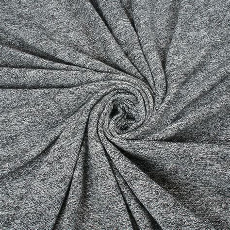 Buy Polyester Cotton Dark Grey Fabric For Clothing By