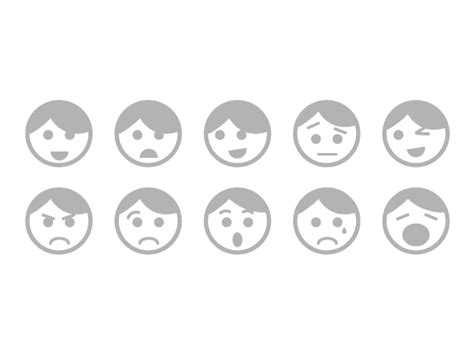Facial Expression Icons Icon Deposit Facial Expressions