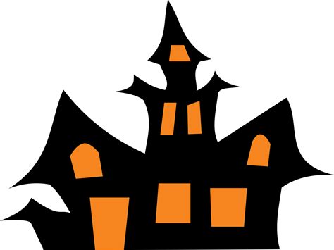 Spooky House Clip Art