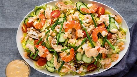 Make batter right before deep frying to avoid activation of wheat. Seafood Salad Recipe