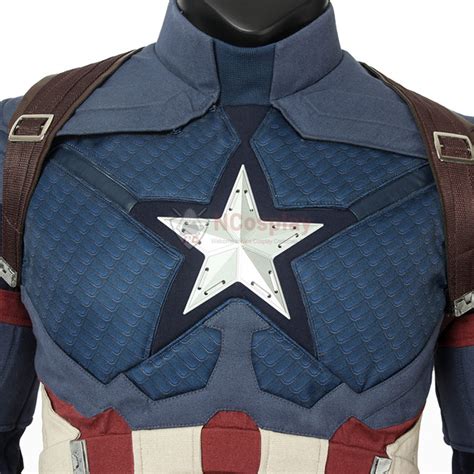 Avengers Endgame Captain America Steven Rogers Cosplay Costume