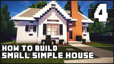 A very small modern house in minecraft is a very easy house to build and provides the necessary items to survive in your. Minecraft House - How to Build : Simple Small House - Part ...