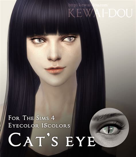 Kewai Douts4eyecolor Cateyes Sims 4 Pets Sims 3 Eye Face Painting