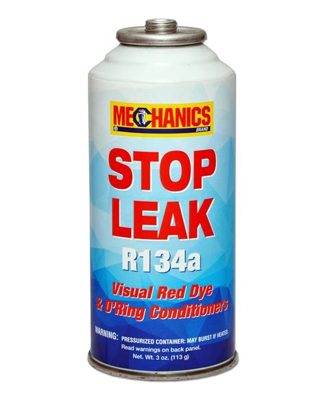 R134a Stop Leak W Red Dye Airosol Company Inc
