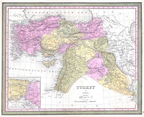 ··· palestine & turkey solidarity flag pin palestinian arab free palestine homeland. File:1849 Mitchell Map of Turkey ( Iraq, Syria, Palestine ...