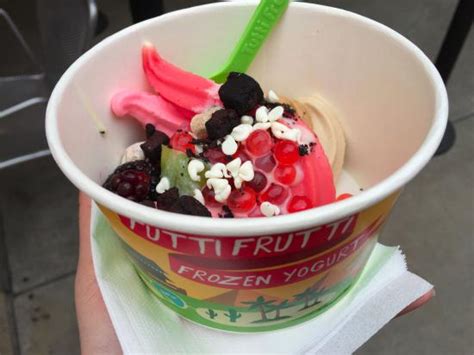 Tutti Frutti Frozen Yogurt Buena Park 7941 Beach Blvd Restaurant