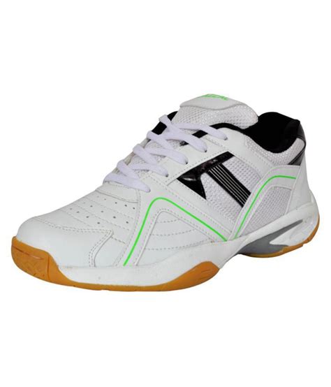 The sport is played indoors and the pinnacle comes from its olympic events. Zeefox badminton White Indoor Court Shoes - Buy Zeefox ...