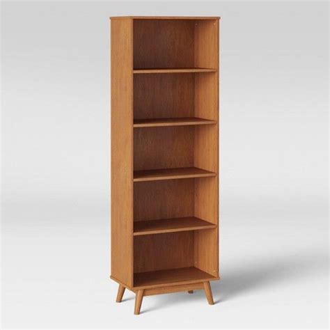 Project 62 Amherst Mid Century Modern Horizontal Bookcase Books Home