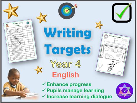 Year 4 Writing Targets Teaching Resources