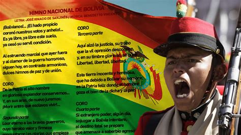 Himno Nacional De Bolivia Castellano Aymara Quechua Y Moxeño