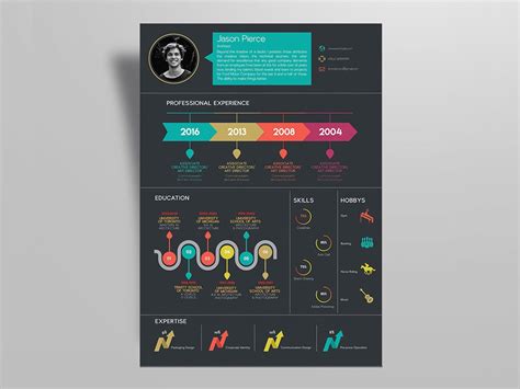 10 Free Infographic Resume Templates For Best Impression