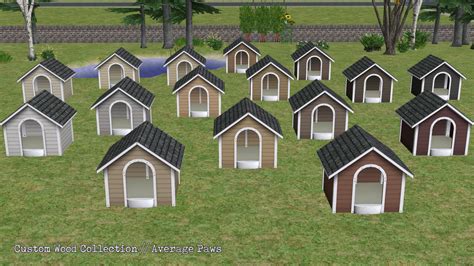 Dog Houses How From The Real Life Dog Houses Sims 4 Pets Real Life