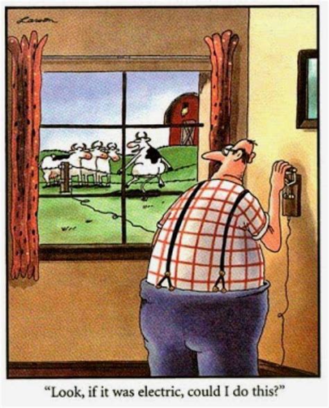 The Far Side Farm Cartoon Far Side Cartoons Gary Larson Cartoons