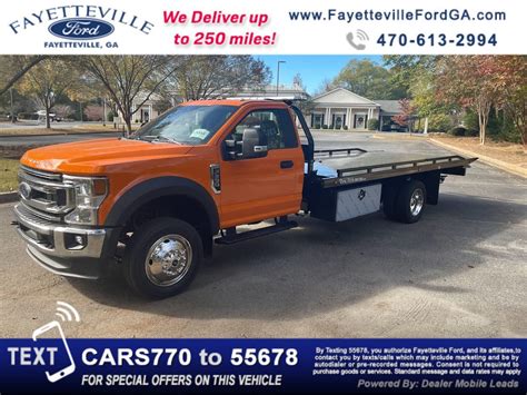 2022 Ford F550 For Sale In Fayetteville Ga Commercial Truck Trader