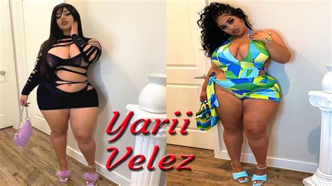 Yarii Velez Curvy Plus Size Model From Usa Instagram Star Youtube