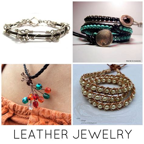 Express Your Creativity Leather Jewelry Leather