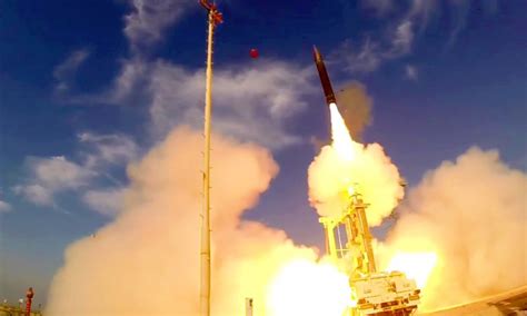 Arrow 3 Ballistic Missile Interceptor Successful Target Intercept