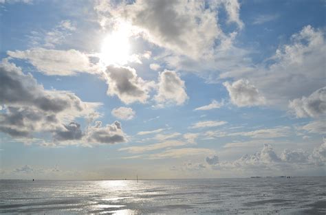 Free Images Beach Coast Ocean Horizon Cloud Sky Sun Sunrise