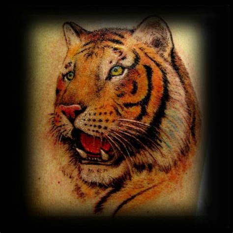 Cuuute Tiger Print Tattoos Tiger Tattoo Tiger