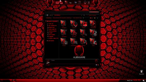 Alienware Red Skin Pack Skin Pack Theme For Windows 11 And 10
